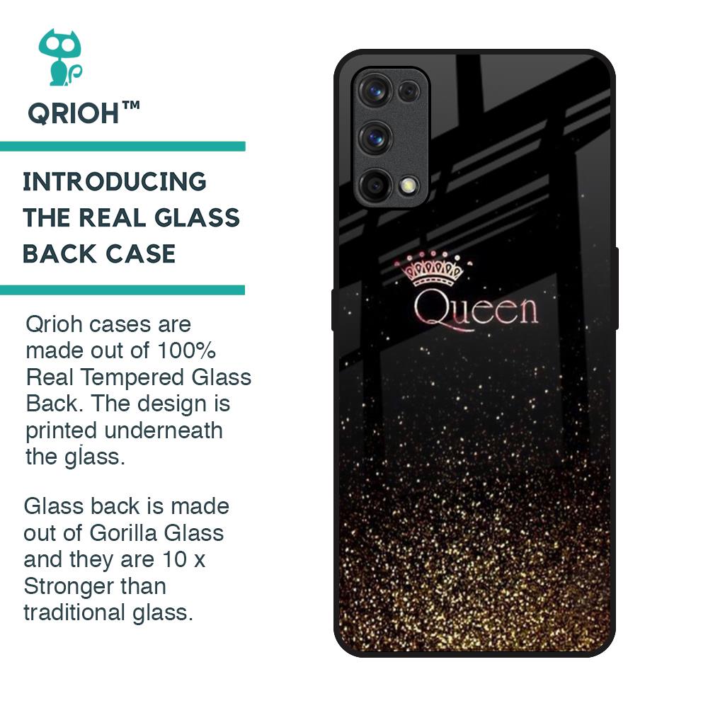 I Am The Queen Glass Case for Realme X7 Pro