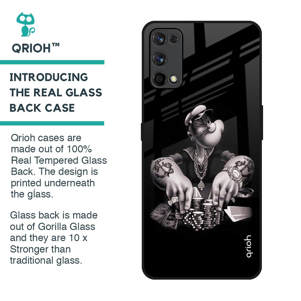 Gambling Problem Glass Case For Realme X7 Pro