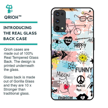 Just For You Glass Case For Realme X7 Pro