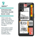 Cool Barcode Label Glass Case For Realme X7 Pro