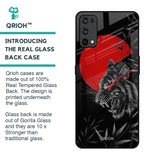 Red Moon Tiger Glass Case for Realme X7 Pro