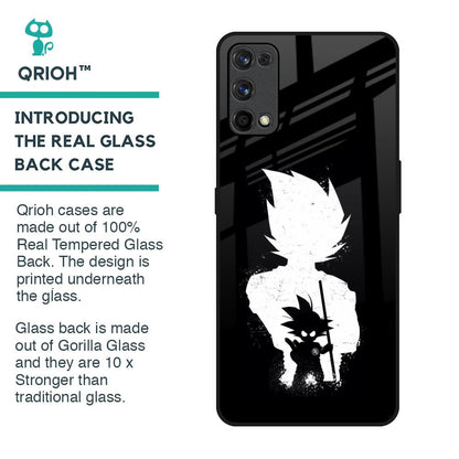 Monochrome Goku Glass Case for Realme X7 Pro