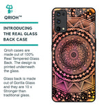 Floral Mandala Glass Case for Realme X7 Pro