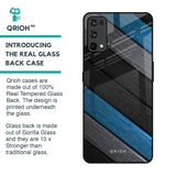 Multicolor Wooden Effect Glass Case for Realme X7 Pro