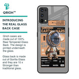 Space Ticket Glass Case for Realme X7 Pro