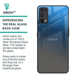 Blue Grey Ombre Glass Case for Realme X7 Pro