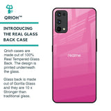 Pink Ribbon Caddy Glass Case for Realme X7 Pro