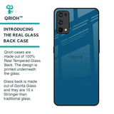 Cobalt Blue Glass Case for Realme X7 Pro