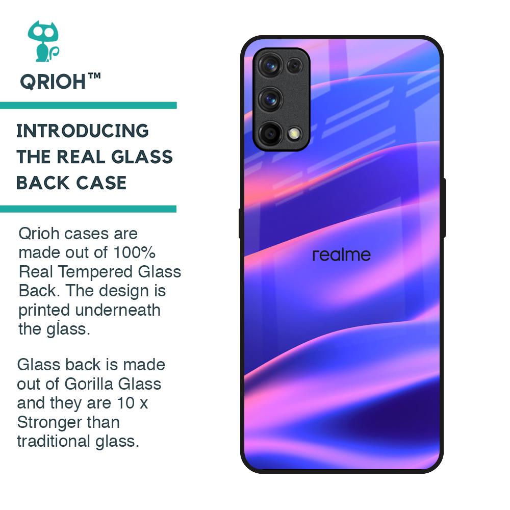Colorful Dunes Glass Case for Realme X7 Pro