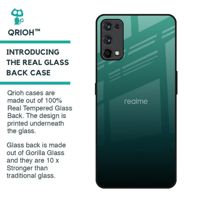 Palm Green Glass Case For Realme X7 Pro