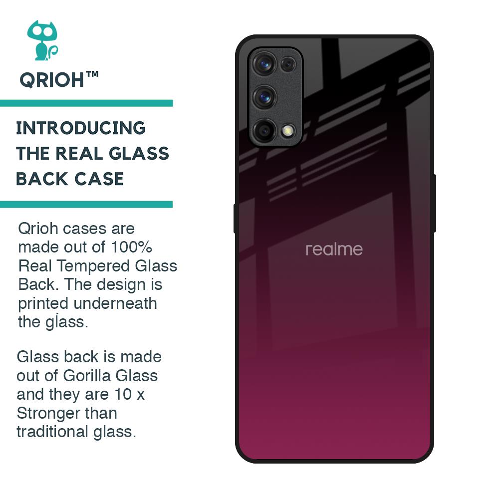 Wisconsin Wine Glass Case For Realme X7 Pro