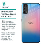 Blue & Pink Ombre Glass case for Realme X7 Pro
