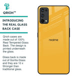 Fluorescent Yellow Glass case for Realme X7 Pro