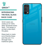 Blue Aqua Glass Case for Realme X7 Pro