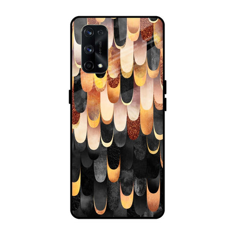 Bronze Abstract Realme X7 Pro Glass Cases & Covers Online