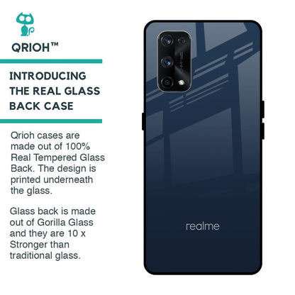 Overshadow Blue Glass Case For Realme X7 Pro