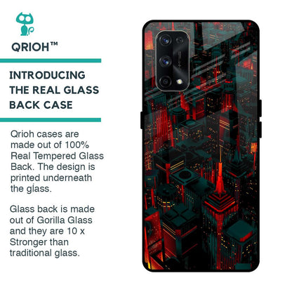 City Light Glass Case For Realme X7 Pro