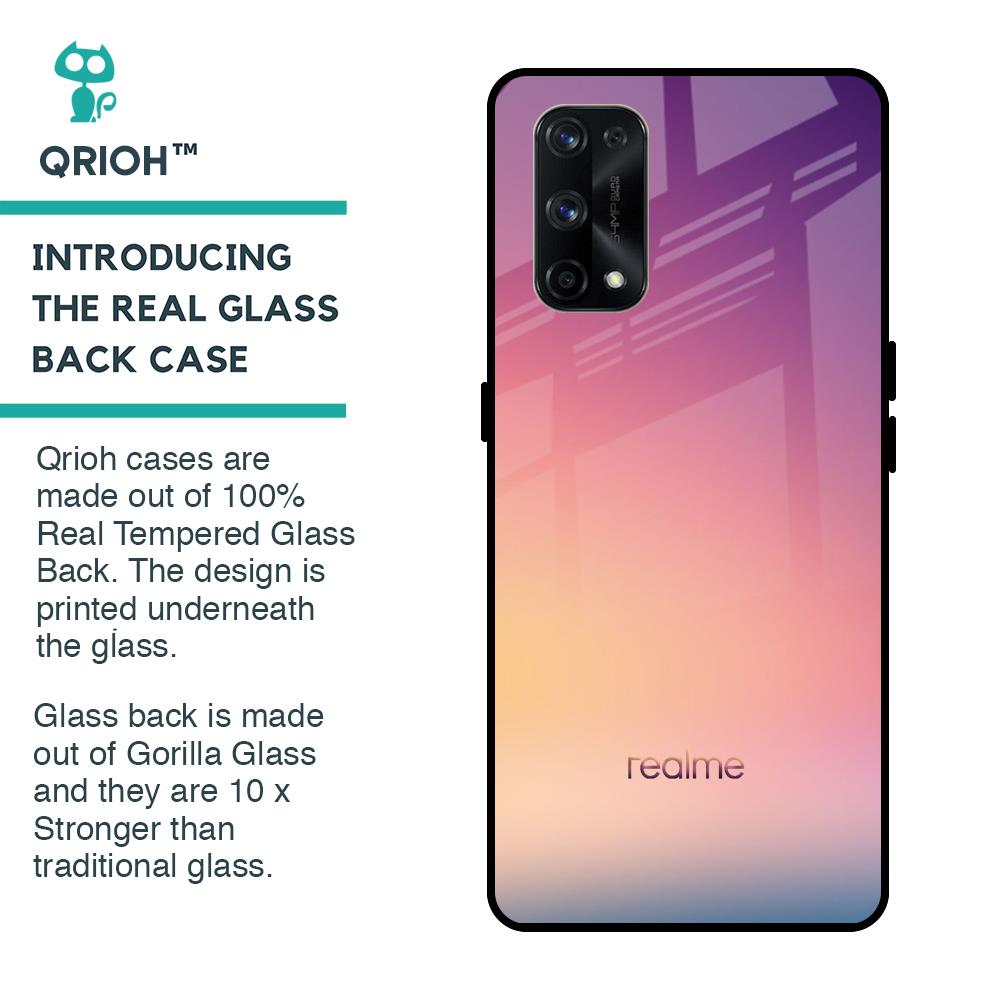 Lavender Purple Glass case for Realme X7 Pro