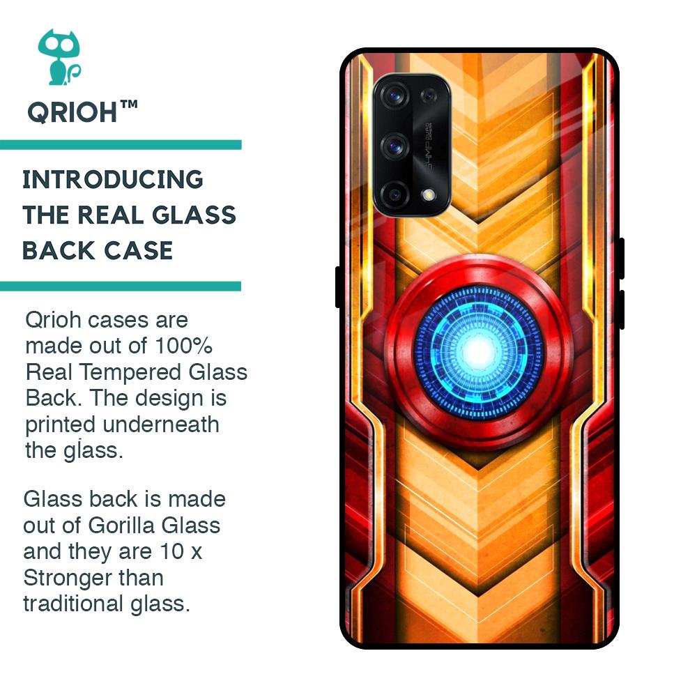 Arc Reactor Glass Case for Realme X7 Pro