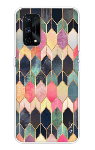 Shimmery Pattern Realme X7 Pro Back Cover