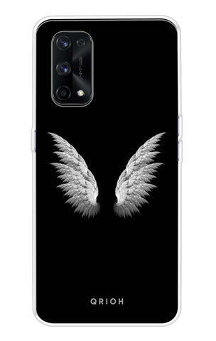 White Angel Wings Realme X7 Pro Back Cover