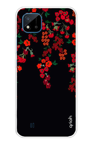 Floral Deco Realme C20 Back Cover