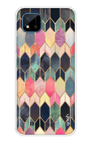 Shimmery Pattern Realme C20 Back Cover