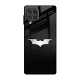 Super Hero Logo Samsung Galaxy F62 Glass Back Cover Online