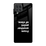 Motivation Samsung Galaxy F62 Glass Back Cover Online