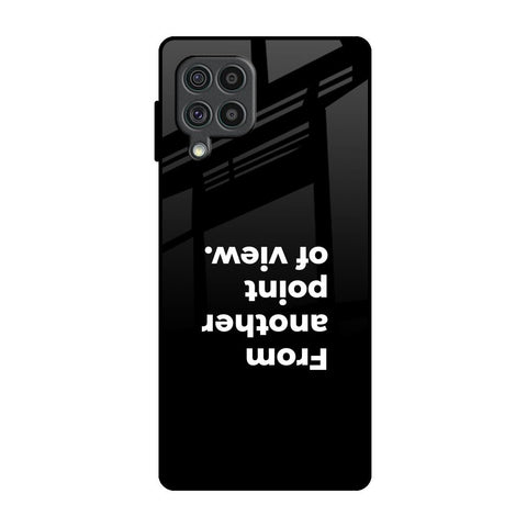 Motivation Samsung Galaxy F62 Glass Back Cover Online