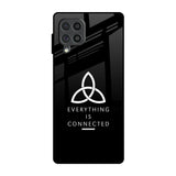 Everything Is Connected Samsung Galaxy F62 Glass Back Cover Online
