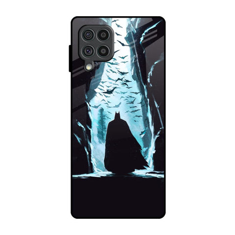 Dark Man In Cave Samsung Galaxy F62 Glass Back Cover Online