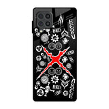 Red Zone Samsung Galaxy F62 Glass Back Cover Online