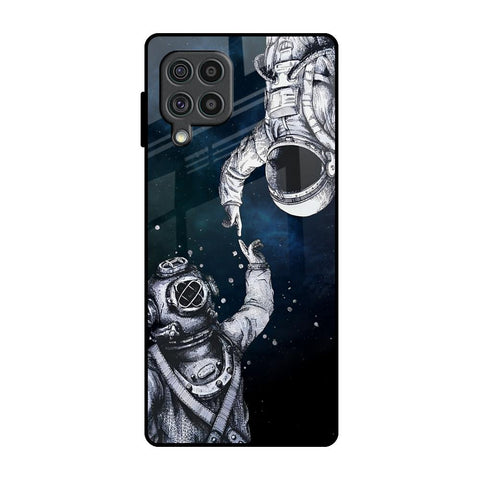 Astro Connect Samsung Galaxy F62 Glass Back Cover Online