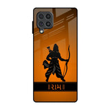 Halo Rama Samsung Galaxy F62 Glass Back Cover Online