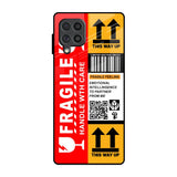 Handle With Care Samsung Galaxy F62 Glass Back Cover Online