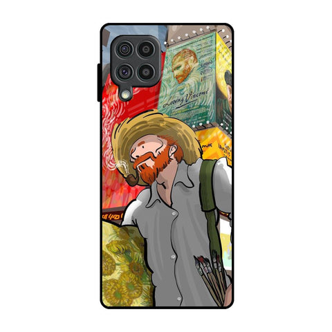 Loving Vincent Samsung Galaxy F62 Glass Back Cover Online