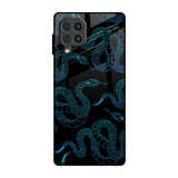 Serpentine Samsung Galaxy F62 Glass Back Cover Online