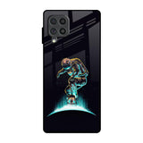 Star Ride Samsung Galaxy F62 Glass Back Cover Online