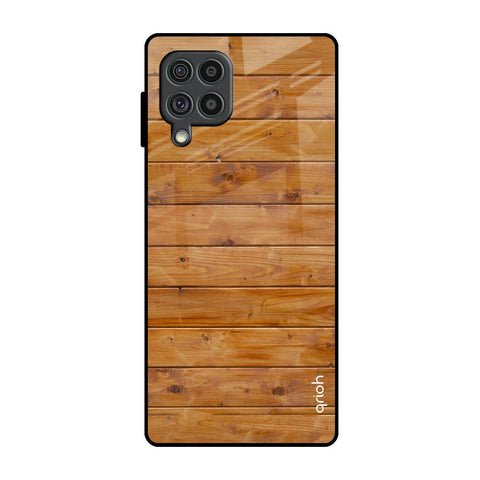 Timberwood Samsung Galaxy F62 Glass Back Cover Online