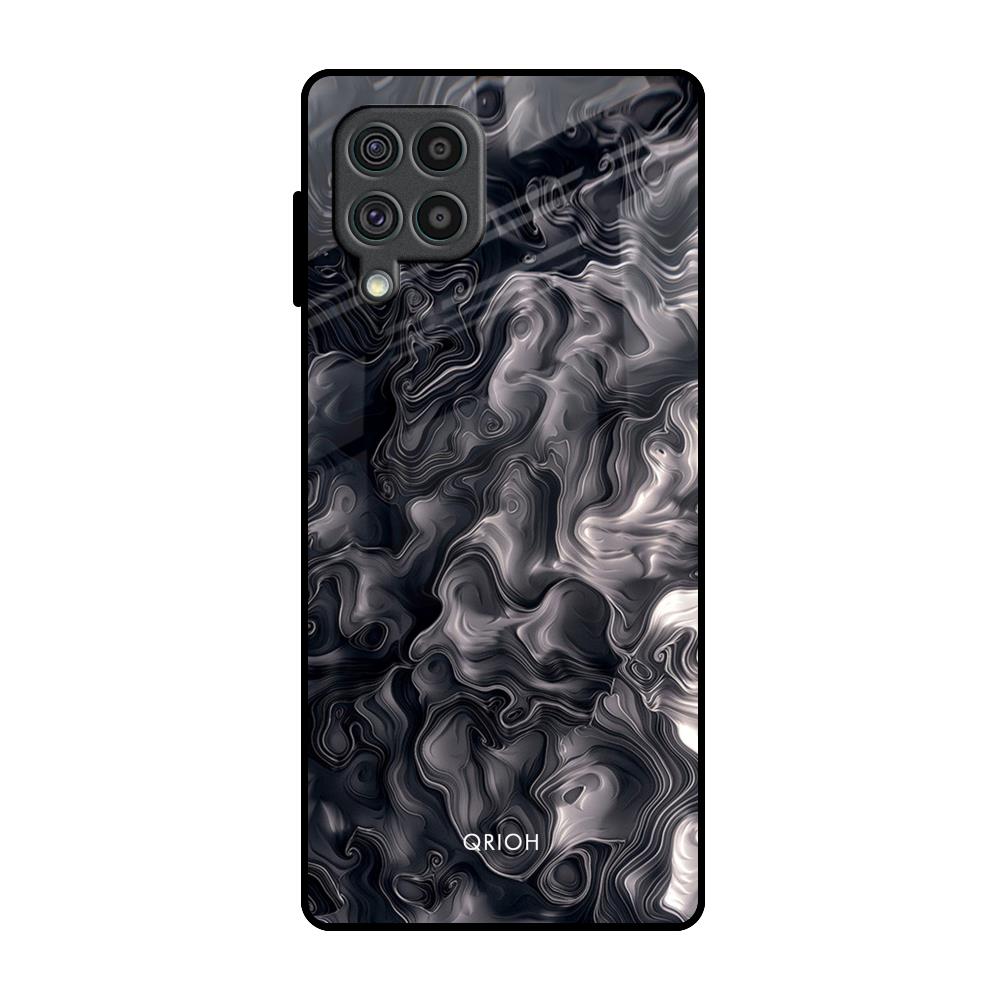 Cryptic Smoke Samsung Galaxy F62 Glass Back Cover Online