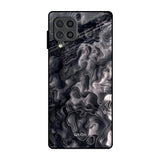 Cryptic Smoke Samsung Galaxy F62 Glass Back Cover Online