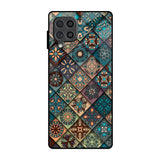 Retro Art Samsung Galaxy F62 Glass Back Cover Online