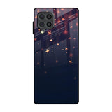 Falling Stars Samsung Galaxy F62 Glass Back Cover Online