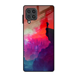 Dream So High Samsung Galaxy F62 Glass Back Cover Online