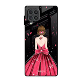 Fashion Princess Samsung Galaxy F62 Glass Back Cover Online
