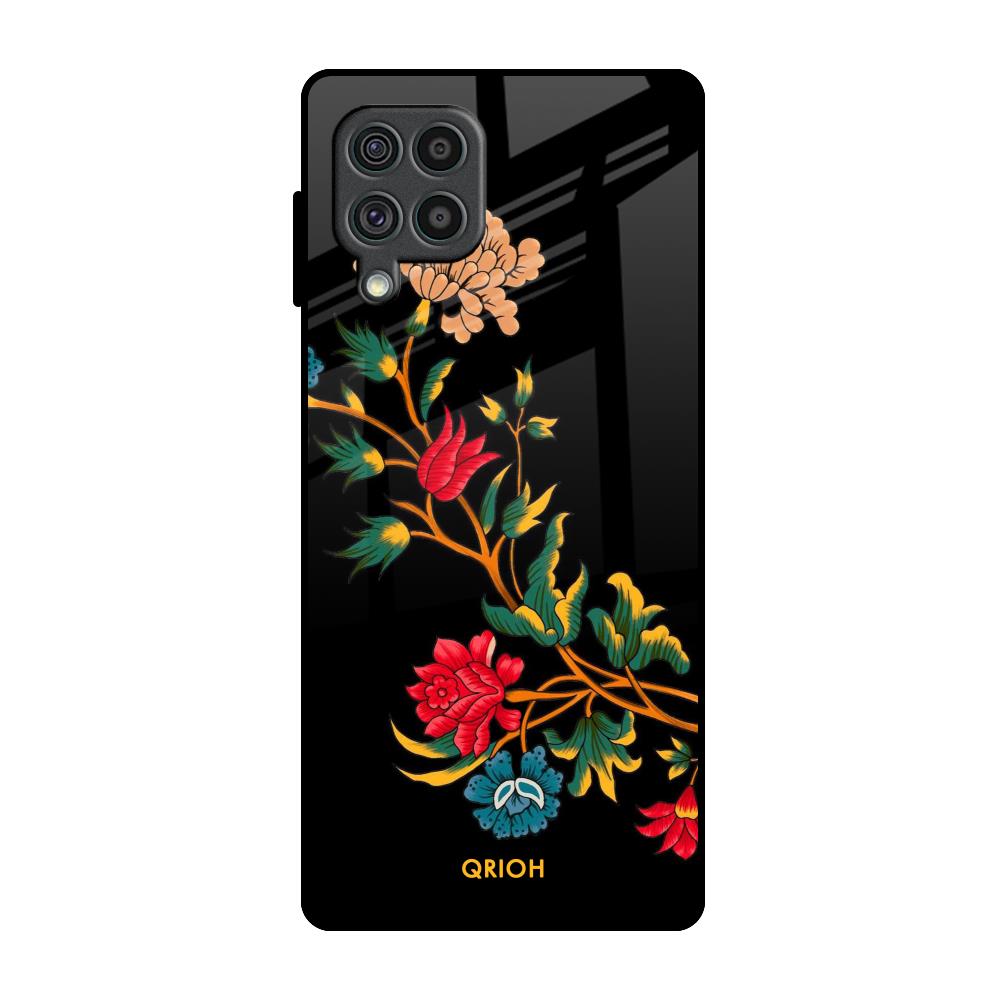 Dazzling Art Samsung Galaxy F62 Glass Back Cover Online