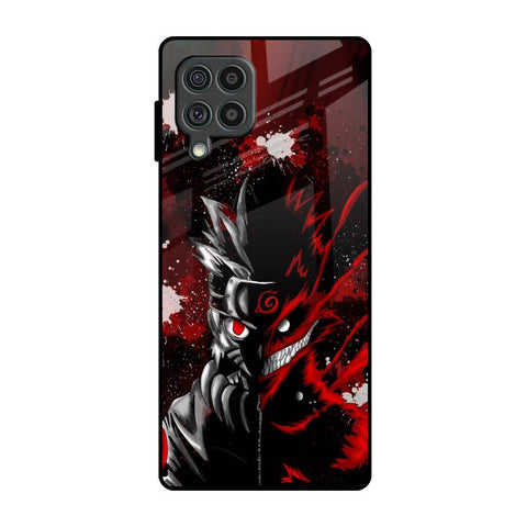 Dark Character Samsung Galaxy F62 Glass Back Cover Online