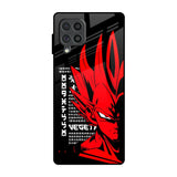 Red Vegeta Samsung Galaxy F62 Glass Back Cover Online