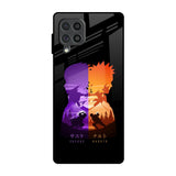 Minimalist Anime Samsung Galaxy F62 Glass Back Cover Online